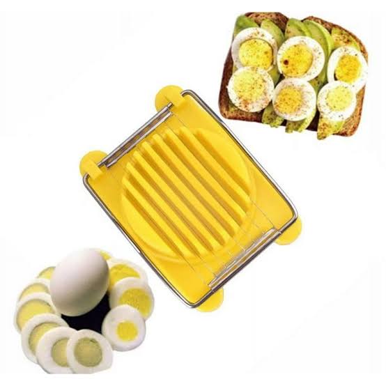 Multipurpose Egg Slicer – Stainless Steel Wire Cutter for Eggs, Fruits & More