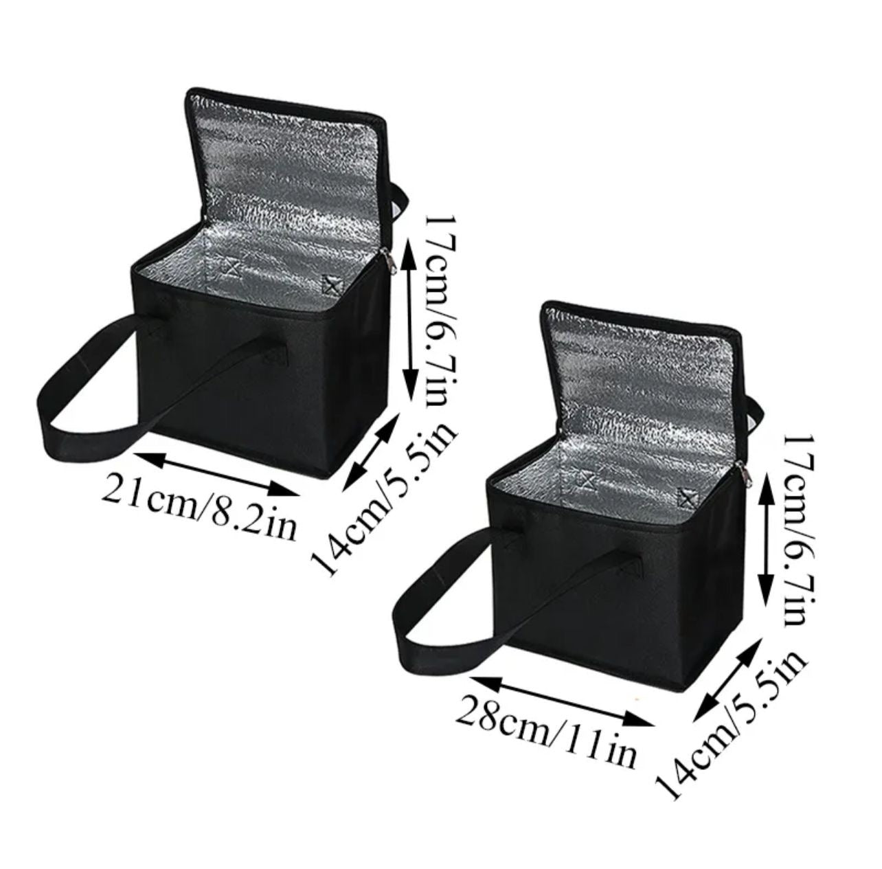 Portable Thermal Insulated Cooler Bag – Hot & Cold Food Storage