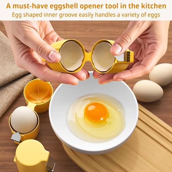 Egg Shell Opener – Quick & Easy Hard-Boiled Egg Cutter