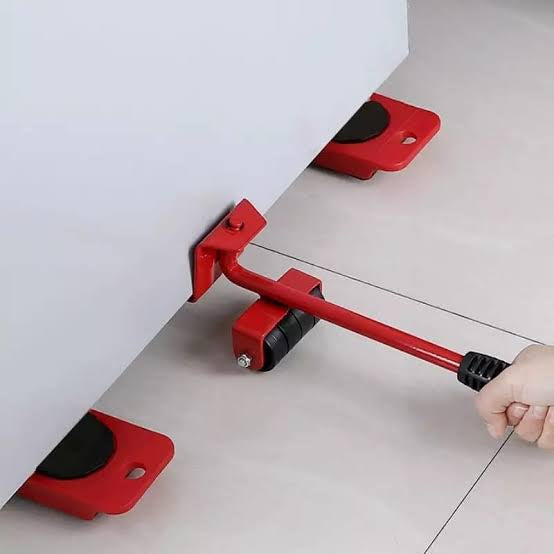 Furniture Lifter & Mover Tool Set – Heavy-Duty 360° Rotating Moving Rollers