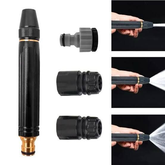 High-Pressure Water Spray Nozzle – Multipurpose Jet Sprayer for Car Wash & Gardening