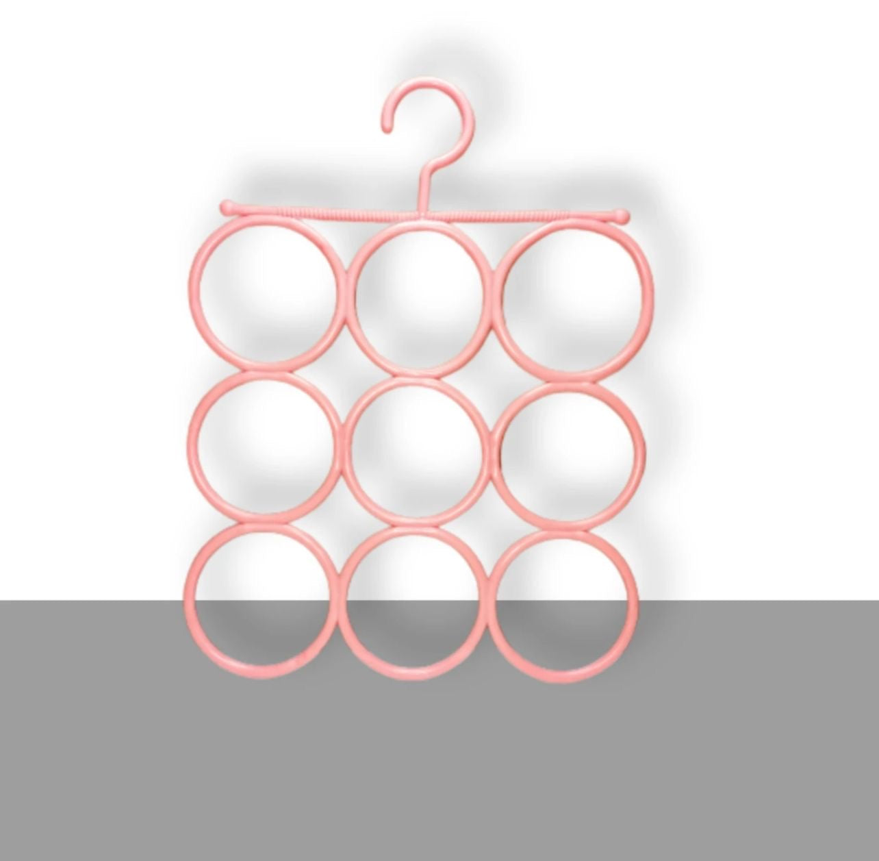 Multi-Loop Scarf & Accessories Hanger – Space-Saving Closet Organizer