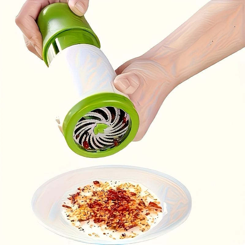 Handheld Herb Grinder & Chopper – Easy Manual Herb Mincer for Kitchen