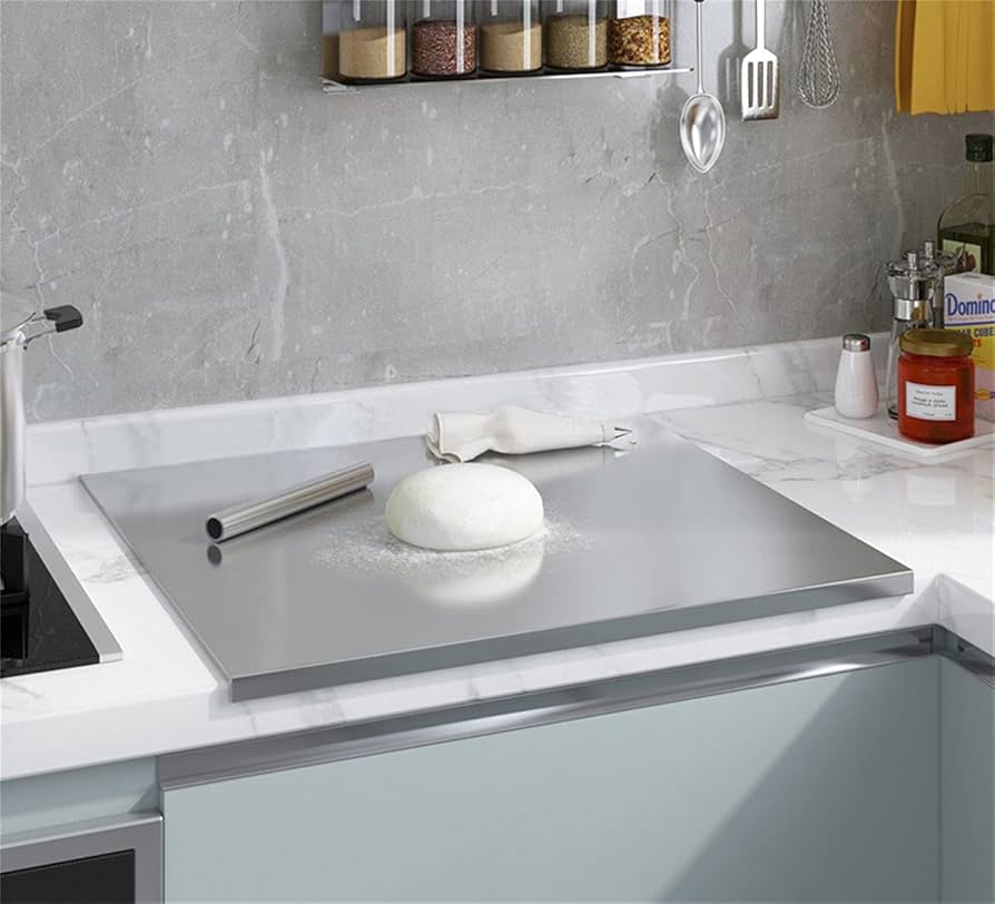 Stainless Steel Cutting Board – Hygienic, Non-Stick & Scratch-Resistant Chopping Board
