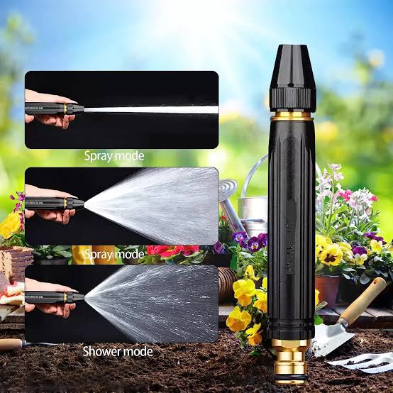 High-Pressure Water Spray Nozzle – Multipurpose Jet Sprayer for Car Wash & Gardening