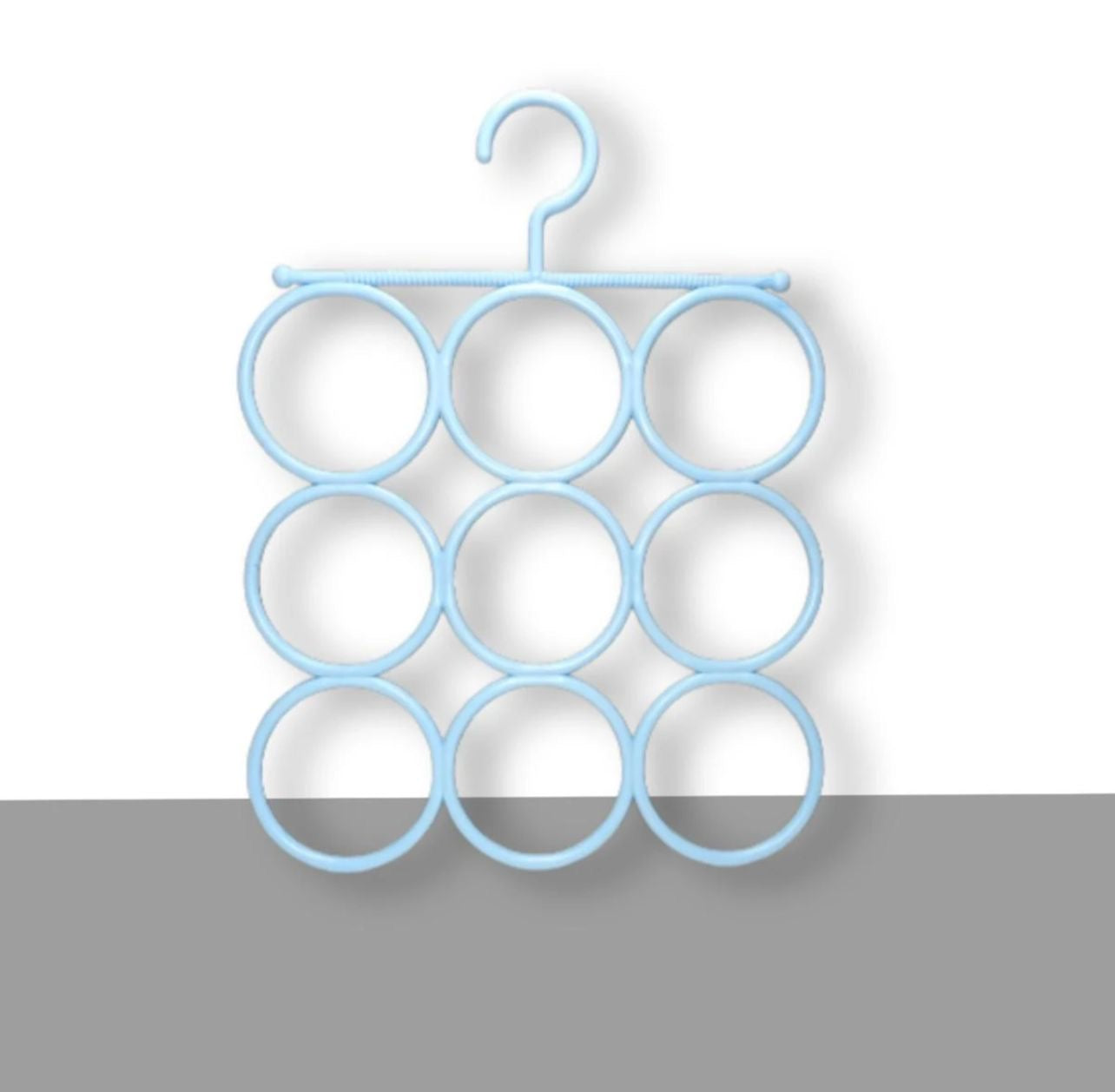 Multi-Loop Scarf & Accessories Hanger – Space-Saving Closet Organizer