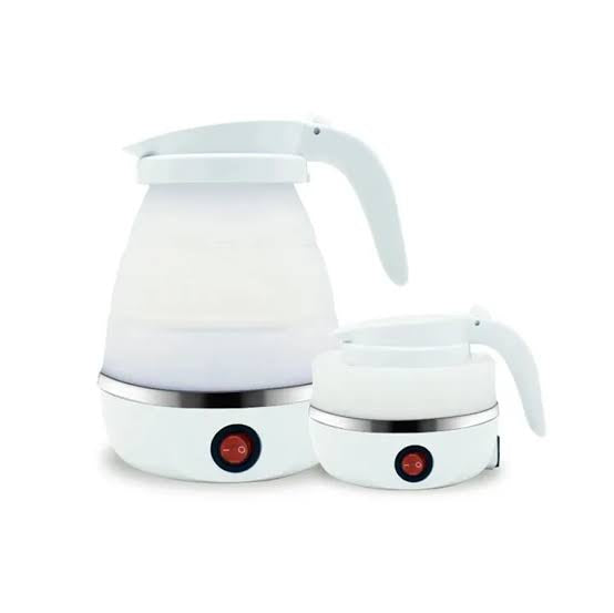 Portable Folding Electric Kettle – Travel-Friendly Silicone Water Boiler