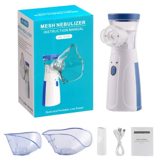 Portable Mesh Nebulizer for Adults and Children - Battery/USB Powered