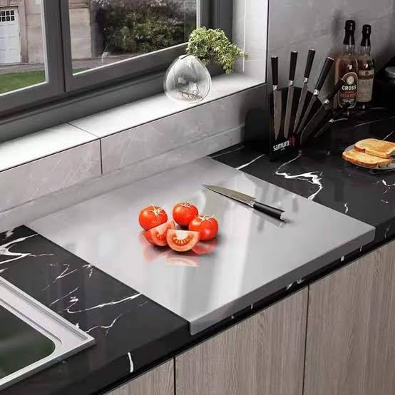 Stainless Steel Cutting Board – Hygienic, Non-Stick & Scratch-Resistant Chopping Board