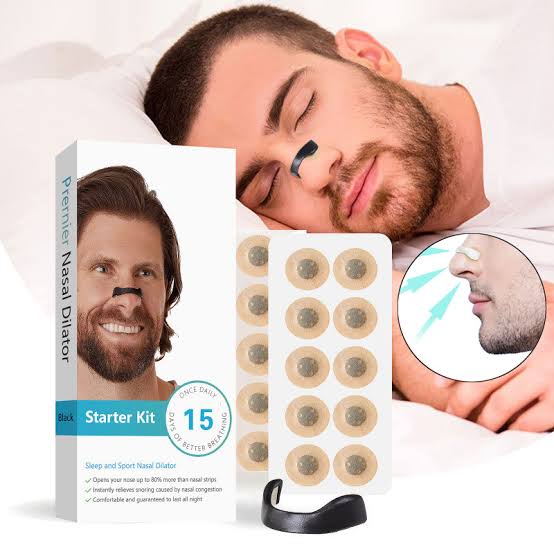 Anti-Snoring Nasal Dilator Strips – Breathable & Comfortable Nasal Expander