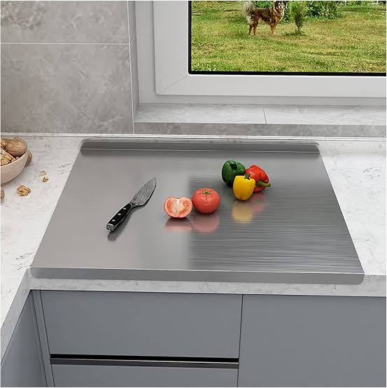 Stainless Steel Cutting Board – Hygienic, Non-Stick & Scratch-Resistant Chopping Board