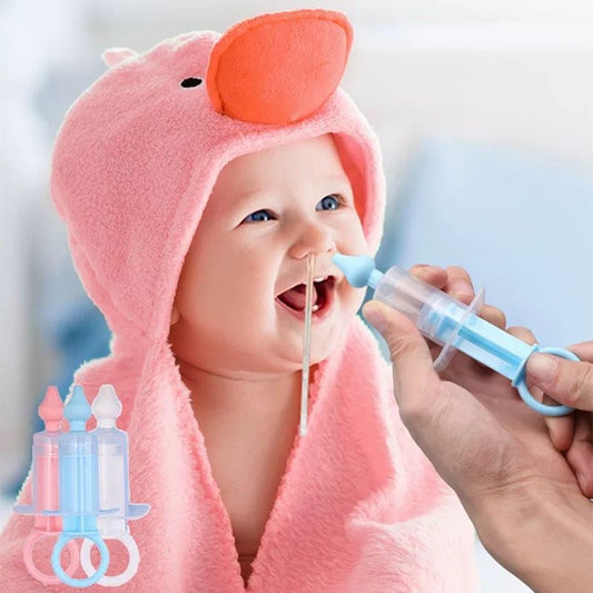 Baby Nasal Aspirator – Safe & Gentle Mucus Suction Syringe for Infants